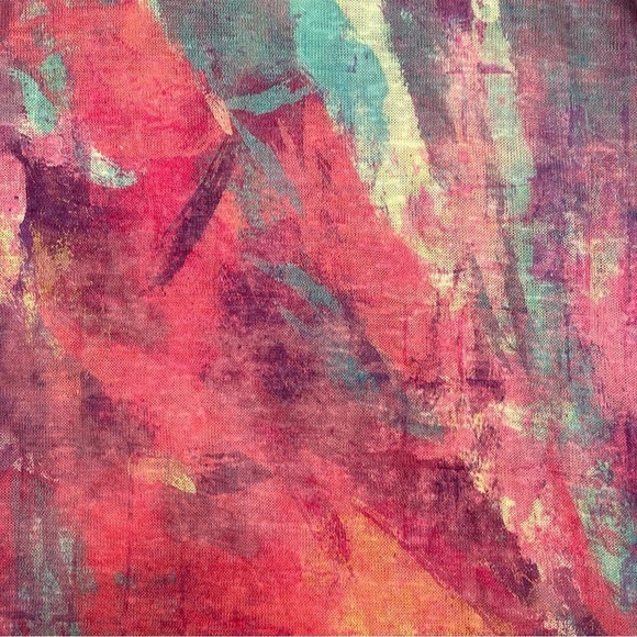 Soft Surroundings Sweater Tunic Top Thin Knit Art to Wear Office Career Resort - Picture 7 of 13